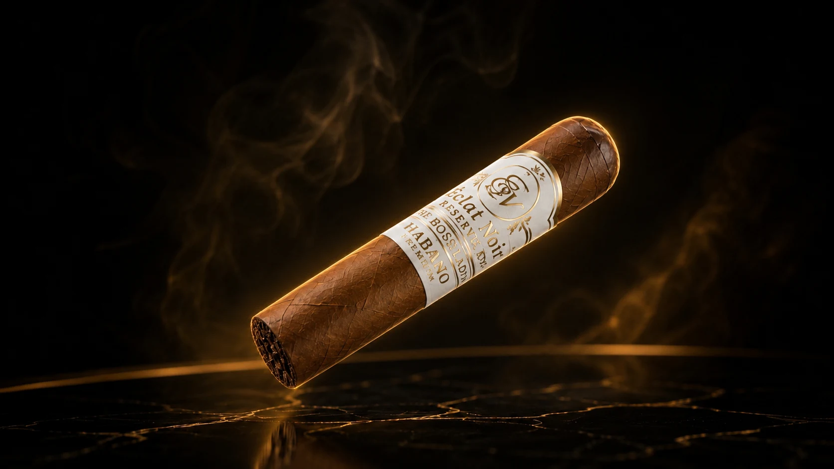 Quick Stix Habano, a shorter-format Habano cigar with the ÉCLAT NOIR band.